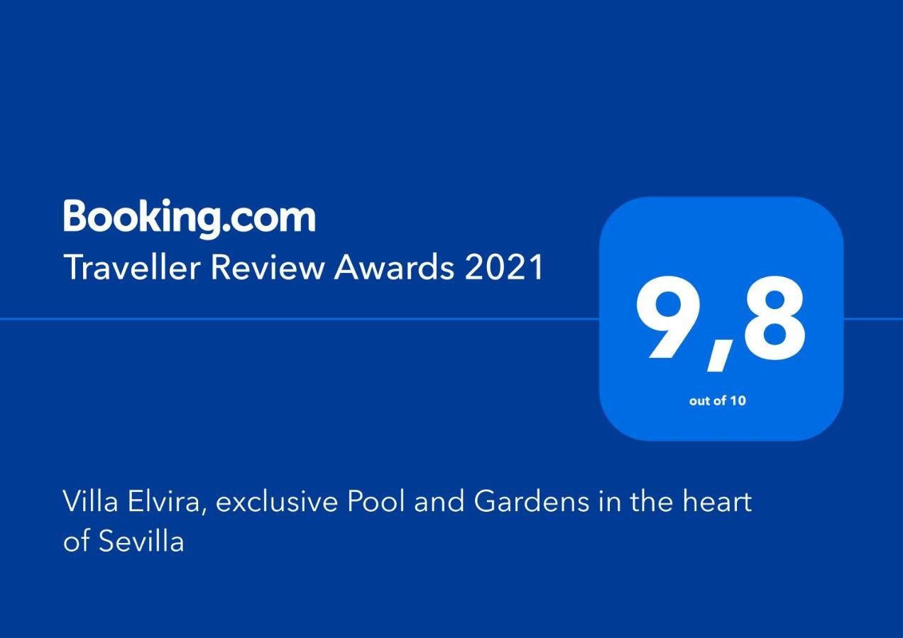 Villa Elvira, Exclusive Pool And Gardens In The Heart Of Sevilla Eksteriør bilde